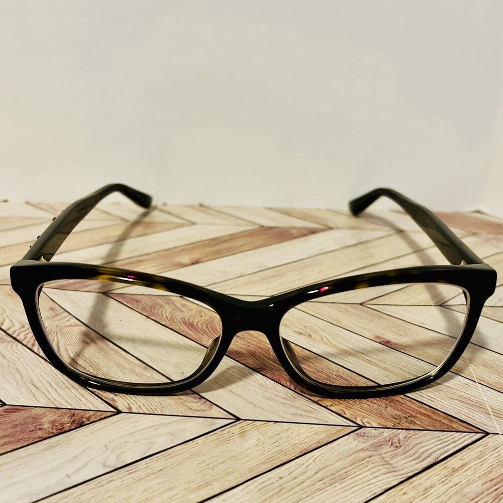 Jimmy Choo‎ Eyeglasses Brown Black Gems JC239 086 145 Brown Made in Italy Frames